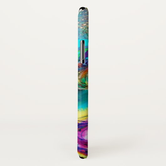 LADY MIT GEFÜHRTER MASKE Venezianische Maskennacht Case-Mate iPhone Hülle (Hinten/Rechts)