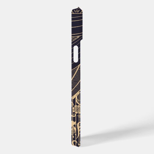 Lady mit Gitarre Case-Mate iPhone Hülle (Rückseite / Rechts)