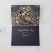 Lady mit Gitarre Karte (Innenseite)