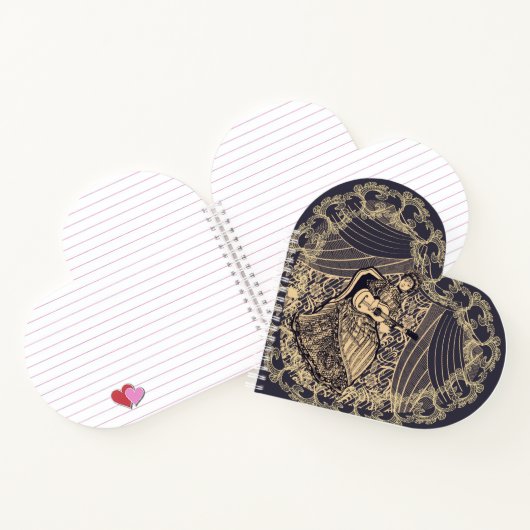 Lady mit Gitarre Notizblock (Innenseite)