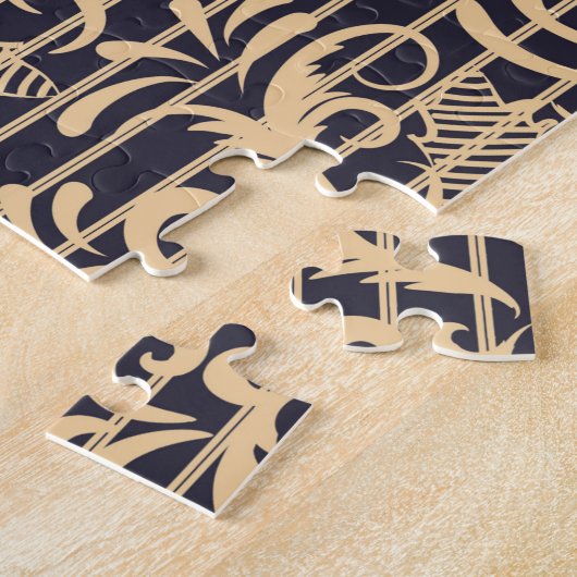 Lady mit Gitarre Puzzle (Seite)