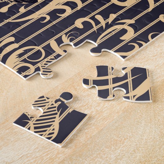 Lady mit Gitarre Puzzle (Seite)