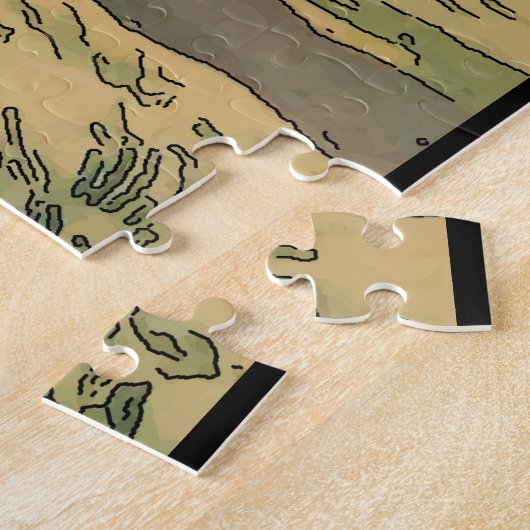 Lady mit Hund, Puzzle (Seite)