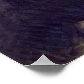 Lady mit Hut und Feather Boa - Gustav Klimt Poster (Ecke)