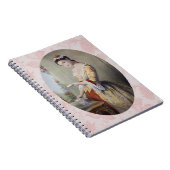 Lady mit Karten Notizblock (Rechte Seite)