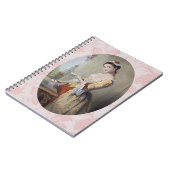 Lady mit Karten Notizblock (Linke Seite)