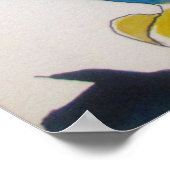 Lady mit Kimono Poster (Ecke)