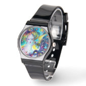 LADY MIT MASK / Venezianische Masquerade Ball, sch Armbanduhr (Winkel)