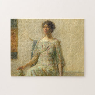 Lady mit Maske, 1911 von Thomas Wilmer Dewing Puzzle