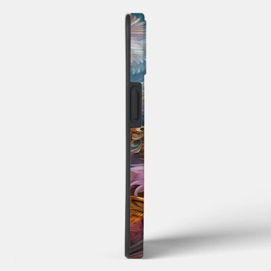 Lady mit Owl Surreal Fantasy Art Case-Mate iPhone Hülle (Rückseite / Rechts)