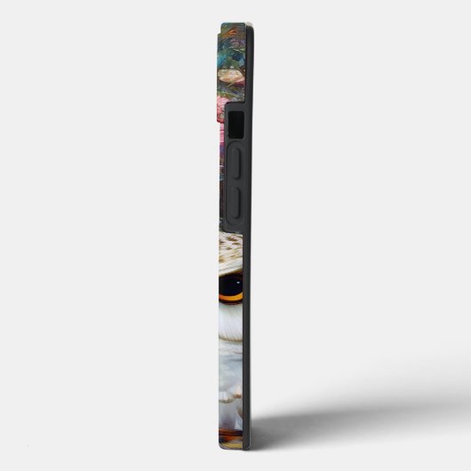 Lady mit Owl Surreal Fantasy Art Case-Mate iPhone Hülle (Rückseite / Links)