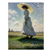 Lady mit Parasol Poster (Vorderseite)