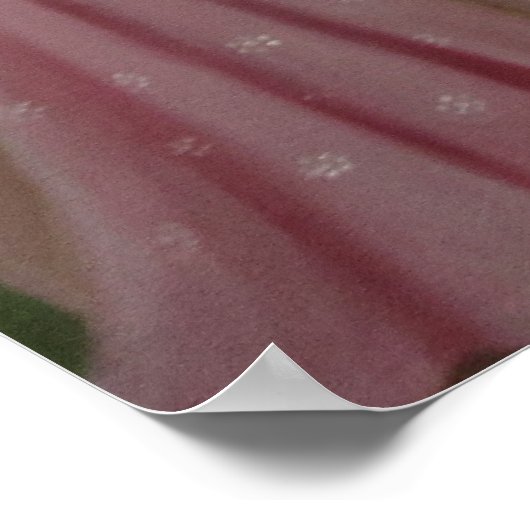 LADY MIT PARASOL POSTER (Ecke)