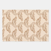 Lady mit Pflücken in ihrem Haar, Geschenk Geschenkpapier Set (Vorderseite 2)