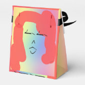 LADY MIT RED HAIR GESCHENKSCHACHTEL (Rückseite)