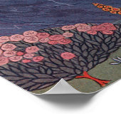 Lady mit Rose von George Barbier 1914 Poster (Ecke)