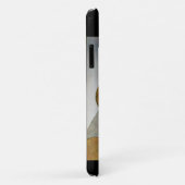 LADY MIT ROTE ROSE MONOGRAM Case-Mate iPhone HÜLLE (Hinten/Rechts)