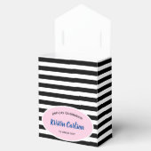 Lady mit Royal Blue Cocktail Dress Geschenkschachtel (Geöffnet)