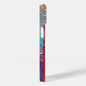 LADY MIT SCHWARZEM KATZ- UND MASK-MASCHENMASCHENMo Case-Mate iPhone Hülle (Rückseite / Rechts)