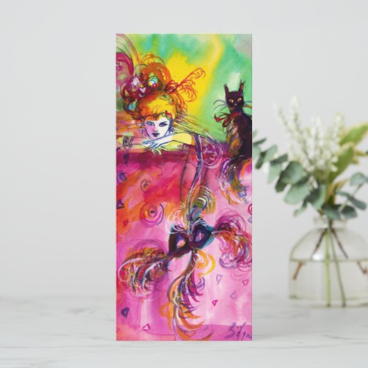 LADY MIT SCHWARZER KATZE (Stehend Vorderseite)