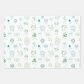 Lady Monster Wrapping Paper Flat Sheet Set 3 Geschenkpapier Set (Vorderseite 2)