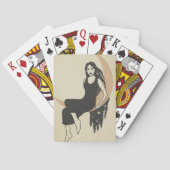 Lady Moon Spielkarten (Rückseite)