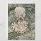 Lady Mouse in einer Mob Cap (von Beatrix Potter) Karte (Vorderseite)