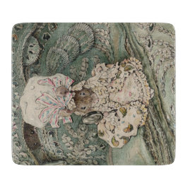 Lady Mouse in einer Mob Cap (von Beatrix Potter) Schneidebrett