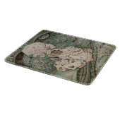 Lady Mouse in einer Mob Cap (von Beatrix Potter) Schneidebrett (Ecke)