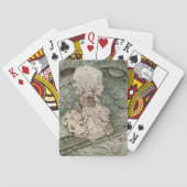 Lady Mouse in einer Mob Cap (von Beatrix Potter) Spielkarten (Rückseite)