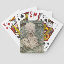 Lady Mouse in einer Mob Cap (von Beatrix Potter) Spielkarten