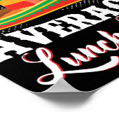 Lady Nacho Average Lunch Lady Lunch Lady Poster (Ecke)