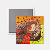 Lady Nature Magnet (Vorderseite/Rückseite)