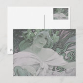 Lady Nature Postcard Postkarte (Vorne/Hinten)