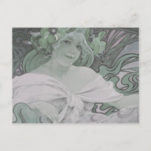 Lady Nature Postcard Postkarte