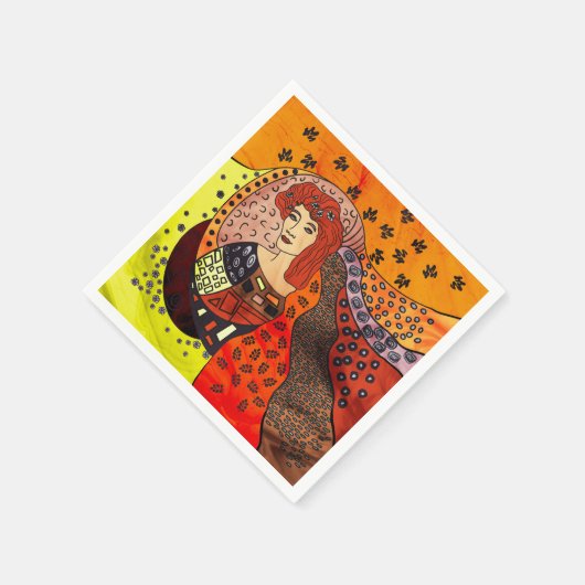 Lady Nature Serviette (Ecke)