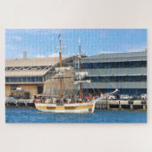 Lady Nelson, Segelschiff, Hobart, Tasmania Puzzle (Horizontal)