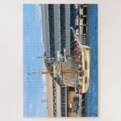 Lady Nelson, Segelschiff, Hobart, Tasmania Puzzle (Vertikal)