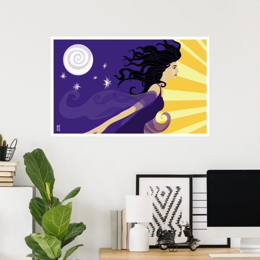 Lady Night Poster (Heimbüro)