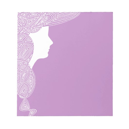 Lady Notizblock (Vorderseite)