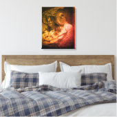 LADY OD ELCHE SPANIEN MYSTERY ART LEINWAND (Insitu (Schlafzimmer))