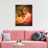 LADY OD ELCHE SPANIEN MYSTERY ART LEINWAND (Insitu (Wohnzimmer))