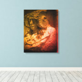 LADY OD ELCHE SPANIEN MYSTERY ART LEINWAND (Insitu (Holzboden))