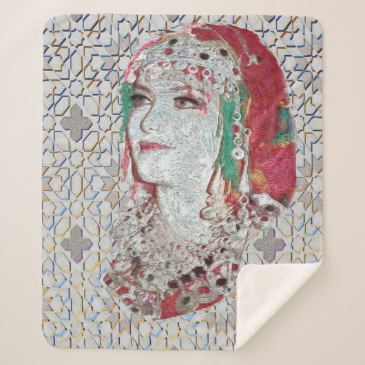 Lady of Atlas II Sherpadecke (Vorderseite)