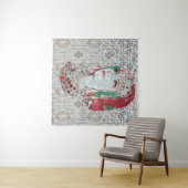 Lady of Atlas II Wandteppich (Beispiel (Horizontal))