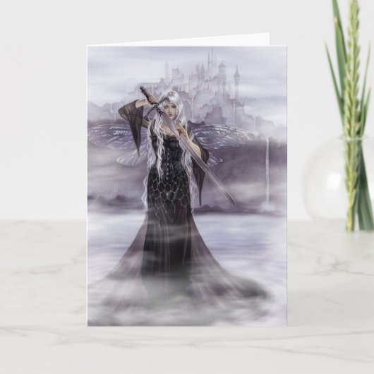 Lady of Avalon Grußkarte Karte (Vorderseite)