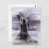 Lady of Avalon Postcard Postkarte (Vorne/Hinten)