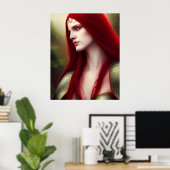 Lady of Camelot Poster (Heimbüro)