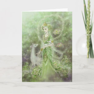 Lady of Compassion Grußkarte Karte