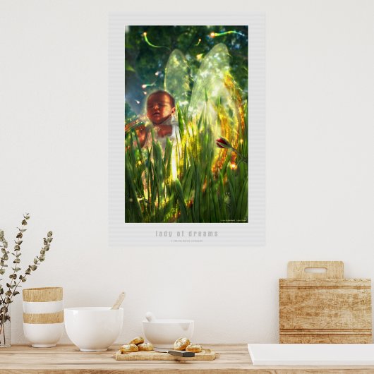 Lady of Dreams - Poster (Küche)